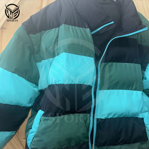 Custom Design Outdoor <b>Lightweight</b> <b>Puffer</b> <b>Jacket</b> For Men Wholesale Factory With Adjustable - Product Image 3