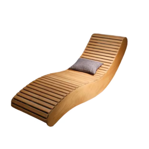 Chaises longues modernes et confortables en bois massif, directement de l'usine en Indonésie, pour les installations de loisirs et la plage - Product Image 1