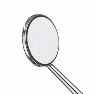 Miroir buccal dentaire manuel en acier inoxydable, surface avant, protection indirecte des tissus, certifié CE, équipement chirurgical de classe II - Product Image 3