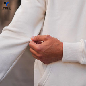 Chándal Deportivo Personalizado para Hombre, con Capucha, para Invierno, Casual, Sólido, de Poliéster/Algodón, con Forro Polar Absorbente de Sudor, Cintura Elástica, Completo - Product Image 6