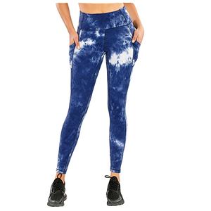 Mallas deportivas de Yoga para mujer, mallas de cintura alta para levantar la barriga, mallas para glúteos, mallas elásticas para fitness para mujer con bolsillos - Product Image 1