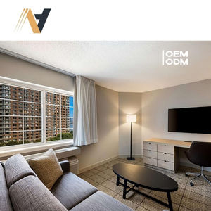 Elegantes conjuntos de muebles de habitación de hotel Marca Sonesta-Muebles de dormitorio de lujo MDF + LPL Hoteles de diseño-OEM/ODM DE FÁBRICA DE Vietnam - Product Image 4