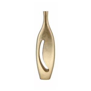 Jarrón hecho a mano, jarrón de Metal, centros de mesa para plantas, regalo de inauguración de la casa, Decoración de mesa de balcón, boda, eventos en casa de Ambience Lifestyle - Product Image 4