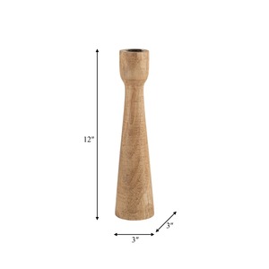 Wooden Six Column <b>Candle</b> <b>Holder</b> Suitable For Home Decor Table Centerpiece And Festive Lighting Handcrafted From India - Product Image 5