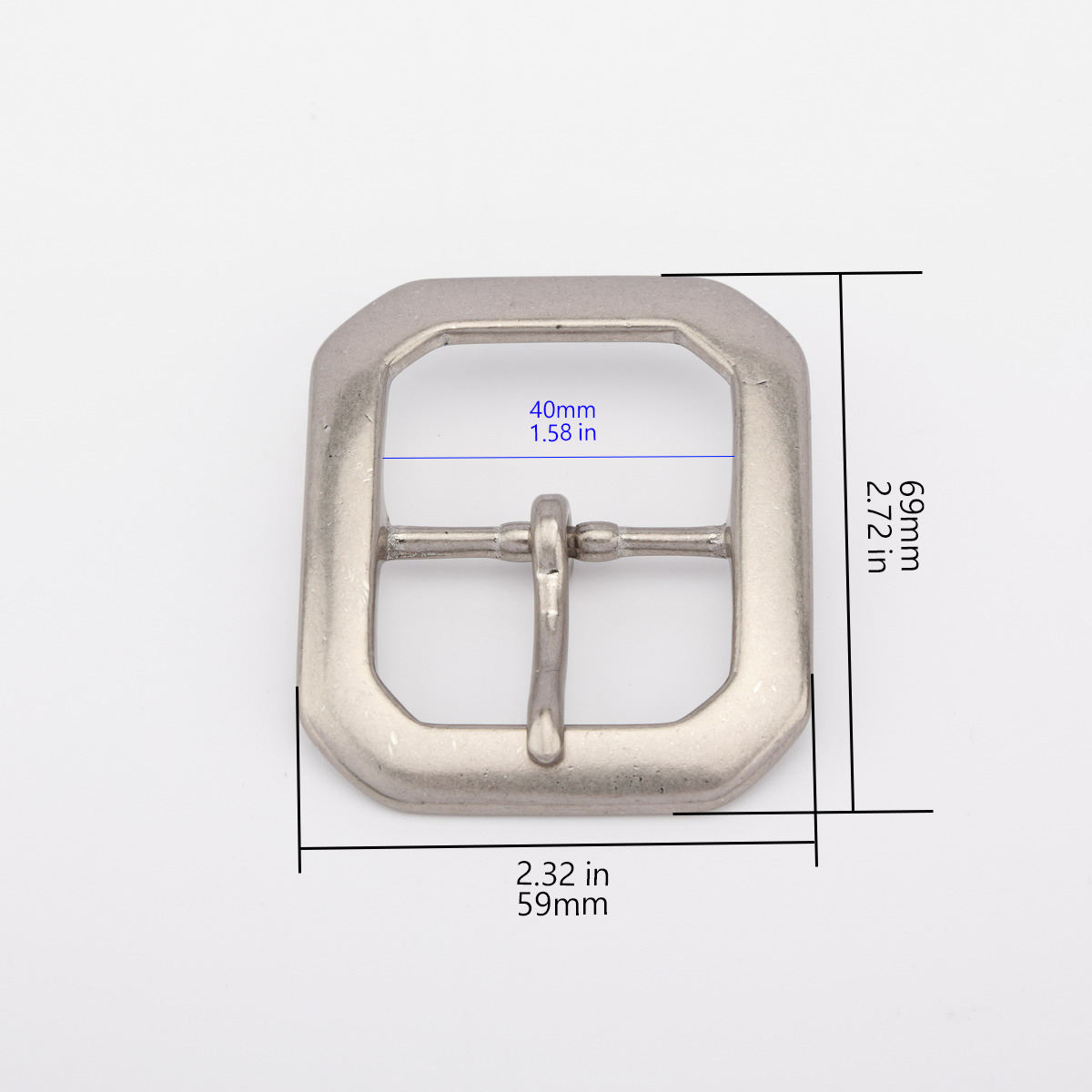 หินสีขาว328-40มม./1.58in