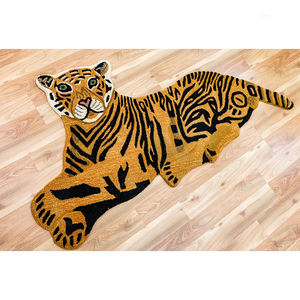 Alfombra de algodón con mechones de lana personalizada de alta calidad para cocina, baño, sala de estar, antideslizante, exportada desde la India - Product Image 1