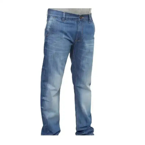 Pantalones de mezclilla personalizados para hombre con diseño personalizado al por mayor, pantalones vaqueros ligeros de talla grande con lavado ácido, pantalones de ropa fabricados en Pakistán - Product Image 2