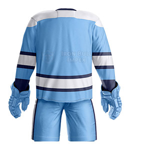 Uniforme de hockey sobre hielo de talla grande para adultos Diseño más popular con su propio logotipo - Product Image 6