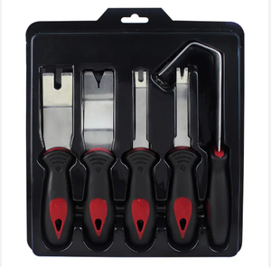 Diğer araç aletleri 5 adet paslanmaz çelik gözetlemek aracı Set otomatik kapı paneli Trim döşeme klip sökücü kiti araba araçları için - Product Image 5