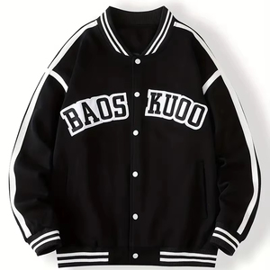 Venta caliente Versity Chaquetas Custom Cool Style Fleece Winter Versity Chaquetas Béisbol Bomber Versity Chaquetas para hombres - Product Image 1