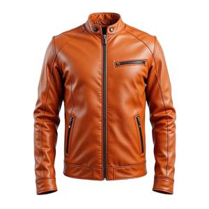 Chaqueta de Cuero para Motociclistas, Diseño Elegante y Duradero, Impermeable, Transpirable, Ropa Casual - Product Image 3