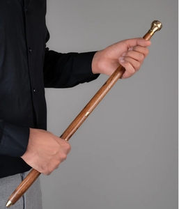 Bastón para caminar real con mango de latón hecho a mano de madera Sheesham, bastón para caminar coleccionable de estilo antiguo con mango de latón Vintage - Product Image 3