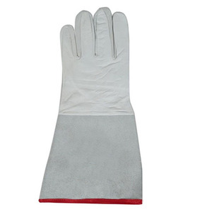 Nouveau 2025 Gants de soudage sur mesure de qualité supérieure Gants de travail d'hiver avec cuir fendu de vache - Product Image 3