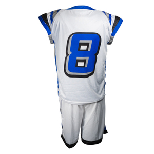 Ensemble d'uniformes de lacrosse pour hommes et femmes, grande taille, léger, extensible dans quatre directions, respirant, séchage rapide, maillot en mesh, shorts d'entraînement sportifs - Product Image 1