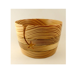 Bol de rangement en fil de bois avec trous sculptés et perceuses accessoires au Crochet à tricoter top vente fabriqué en Inde - Product Image 2