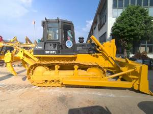 Bulldozer Usado Original Shantui Sd22 Sd16tl, Tractor de Orugas de 18.5 Toneladas con Cuchilla Inclinable, Ripper y Engranajes de Alta Eficiencia en Shanghái - Product Image 4