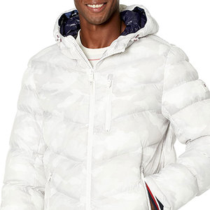 Coupe-vent Veste bouffante en duvet uni vierge pour hommes Vestes bouffantes premium multicolores et personnalisées pour hommes - Product Image 4