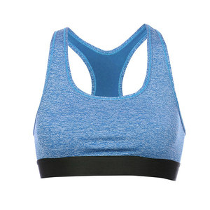 Unique Style Women's Sports Bra High Support Breathable Eco-Friendly Spandex/Polyester Plain Dyed Custom Logo <b>Low</b> Price <b>Top</b> Sale - Product Image 1
