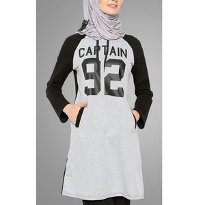 Nouvelle mode, taille plus, personnalisable, sweat-shirt de haute qualité, vêtements de sport, ensembles pour femmes musulmanes avec poches - Product Image 2
