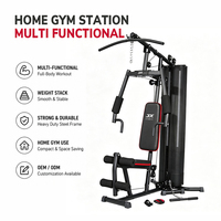 Juego de Gimnasio en Casa JX FITNESS de Alta Calidad Equipado con Peso de Vinilo, Multifuncional, Compatible con OEM y ODM de Fábrica