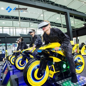 Equipo de Entretenimiento de Realidad Virtual de Primera Calidad, Core_PRO Super Fun, Simulador de Motociclismo para 4 Jugadores, Máquina de Juegos con Estructura Metálica para Interiores, 3 Años de Garantía - Product Image 1