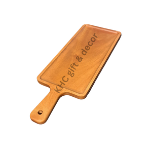 Vietnamese Manufactured Eco-Friendly Bamboo Dinnerware Classic Rectangle Handle Food <b>Display</b> Dishes <b>Plates</b> Home Use Weddings - Product Image 5