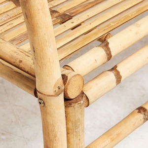 Banco de madera de bambú resistente y duradero, muebles de parque, bancos de dos plazas naturales para exteriores para exportación al por mayor - Product Image 4