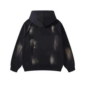 Sweat-shirt unisexe lourd, vêtements décontractés personnalisés, multicolores, épaules tombantes, taille plus, délavage à l'acide - Product Image 2