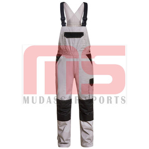 Mono DE SEGURIDAD personalizado para hombre, pantalones con babero de carga con múltiples bolsillos, ropa de trabajo de lona duradera resistente al aceite, suministro directo de fábrica - Product Image 5