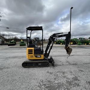 รถขุดขนาดเล็ก John Deere 17G รุ่นปี 2022 น้ำหนัก 5 ตัน เครื่องยนต์สภาพดี ปรับความกว้างของรางได้ แบริ่ง Yuken ระบบ Quick Hitch - Product Image 1