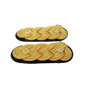 Épaulettes d'épaule pour uniformes Épaulettes de cérémonie Épaulettes d'épaule Fabricants de broderie - Product Image 4