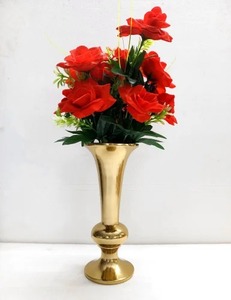 Florero de Metal gris de último diseño, nuevo diseño para decoración elegante del hogar, centro de mesa de boda, mesa de oficina, decoración interior - Product Image 6