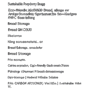 Sacchetto per Pane in Porfido Sostenibile, Accessorio Ecologico per la Conservazione del Pane - Product Image 3