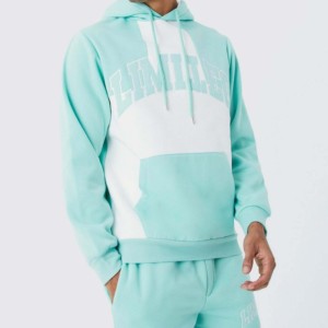 Dessin élastique léger Survêtement de pluie Sportswear Hommes Coupe-vent Jogging Ensemble Sportswear - Product Image 4