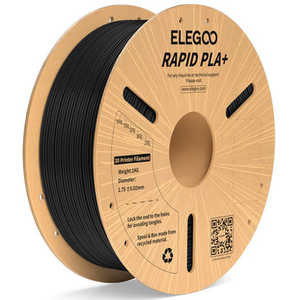 Filament coloré ELEGOO RAPID 1KG 1,75 mm PLA Plus, divers matériaux y compris ABS, PA, PP, Nylon, et service de traitement par extrusion. - Product Image 1