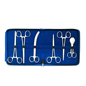 ชุดเครื่องมือกรรไกรตัดสายสะดือสำหรับนักศึกษา ทำจากสแตนเลส เหมาะสำหรับนักศึกษาสาขาวิชานอนมัยศาสตร์ ชีววิทยา และสัตวแพทย์ - Product Image 1