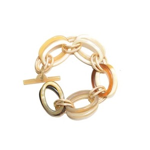 Bracelet manchette en corne élégant artisanal à forte demande pour filles Design unique d'Inde-pour l'exportation de bijoux de mode - Product Image 3