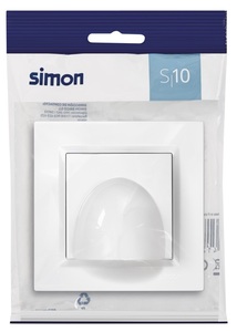 Presa per cavo bianca S10 (Simon F1090801030) - Product Image 1