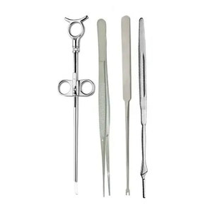 Ensembles d'instruments de chirurgie manuelle en acier inoxydable professionnels de 25 pièces Kits d'adénoïdectomie pour amygdalectomie - Product Image 2
