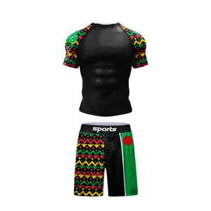 Rashguard Anti-UV para Surf y BJJ Sin Gi para Hombre, Ropa de Combate Personalizable de Manga Larga Transpirable de Spandex/Poliéster para Fitness y Artes Marciales - Product Image 5
