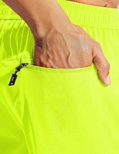 Pantalones cortos de verano para hombre, transpirables, de Color sólido, deportivos, impermeables, para correr, Fitness, baloncesto, informales - Product Image 5