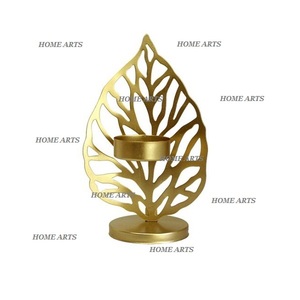 Taille et forme personnalisées Hotelware Photophore Bougeoir Design attrayant Laiton Couleur or Bougeoir votif - Product Image 4