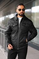 Veste d'hiver longue matelassée imperméable pour homme, coupe-vent avec fermeture éclair, idéale pour l'extérieur et le quotidien