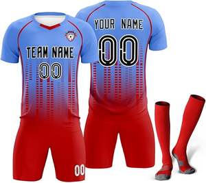 Meilleur design d'uniformes de football pour hommes Maillot de football de la plus haute qualité pour adultes Chemises à découpe automatisée Tops Maillot de football - Product Image 1