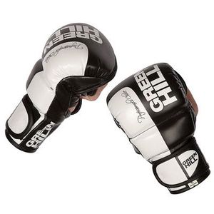 Gants de sparring MMA 12 oz, équipement d'entraînement de kickboxing thaïlandais, équipement de boxe demi-doigts pour le kickboxing et le sparring - Product Image 1