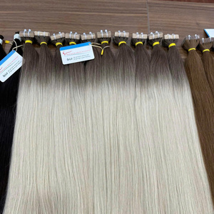 Extensions de cheveux naturels vietnamiens de luxe à prix compétitif, 100% cheveux humains, couleur Hairshop - Product Image 1