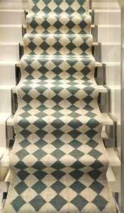 พรมปูพื้นขนาดใหญ่2.6x22-2.6x30ผืนวิ่งผ้าฝ้ายดีไซน์แบบ kilim Green oushak ทำมือ - Product Image 2