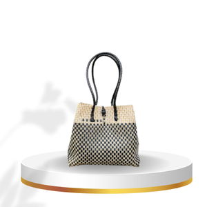 Premium Eco-Friendly <b>Women's</b> <b>Handbag</b> Recycled Plastic Tote Bag Weaved in Indonesia - Product Image 1