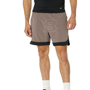 Pantalones Cortos Deportivos para Hombre, Modelo 2025, Más Vendidos, Sólidos, Casuales, de Cintura Media, Secado Rápido, Transpirables, de Poliéster, con Logotipo Personalizado y Cierre con Cordón - Product Image 5