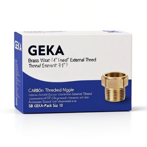 Conector Roscado de Latón GEKA, Rosca Interna de 1'', Rosca Externa de 3/4'', SB GEKA-Pack, Tamaño 10, Accesorios - Product Image 3